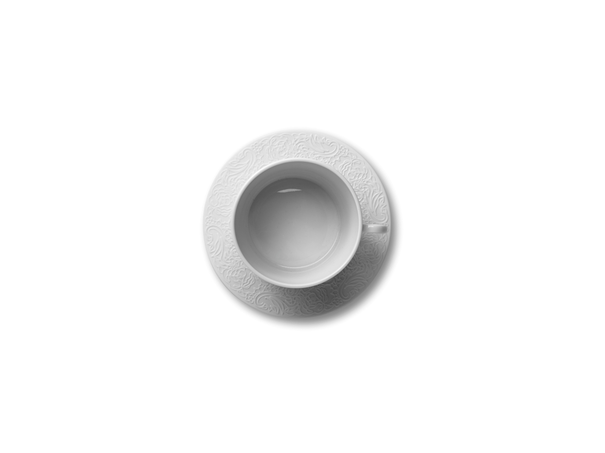 Tea saucer 15 cm Degrenne L Couture Collection